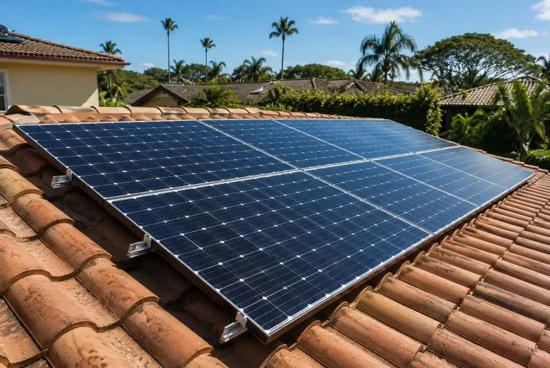 Installation de panneaux solaires à Jasseron