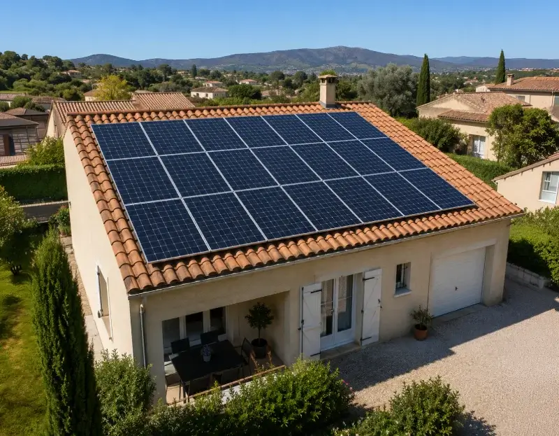 Prime à l'autoconsommation panneaux solaires Jasseron — aide financière de l'État